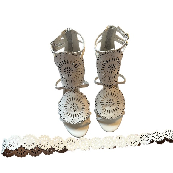 WHBM Sarai Mandala High Heel Sandals - Picture 6 of 7